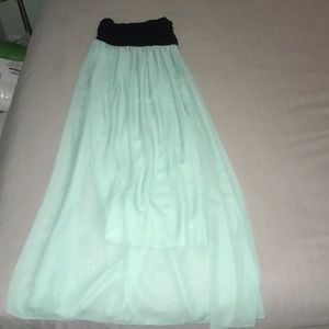 Maxi dress Mint color